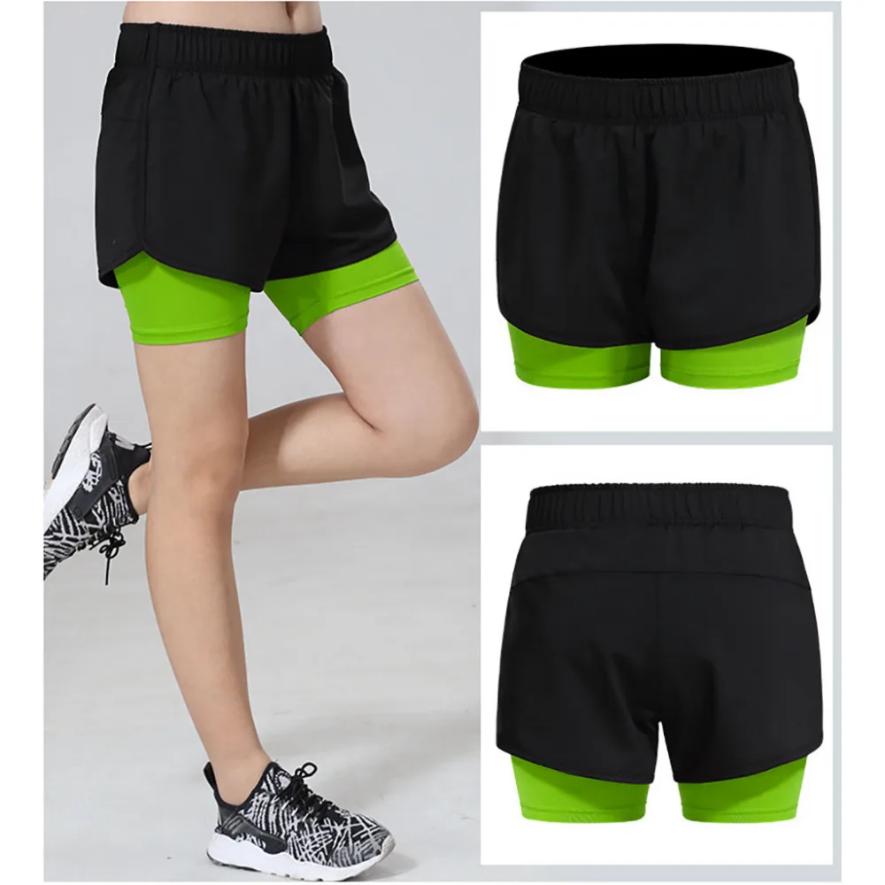 2019 Women's casual cotton sexy yoga shorts running shorts yoga jogging lightproof hot yoga shorts ladies gym fitness 40J1 (6)