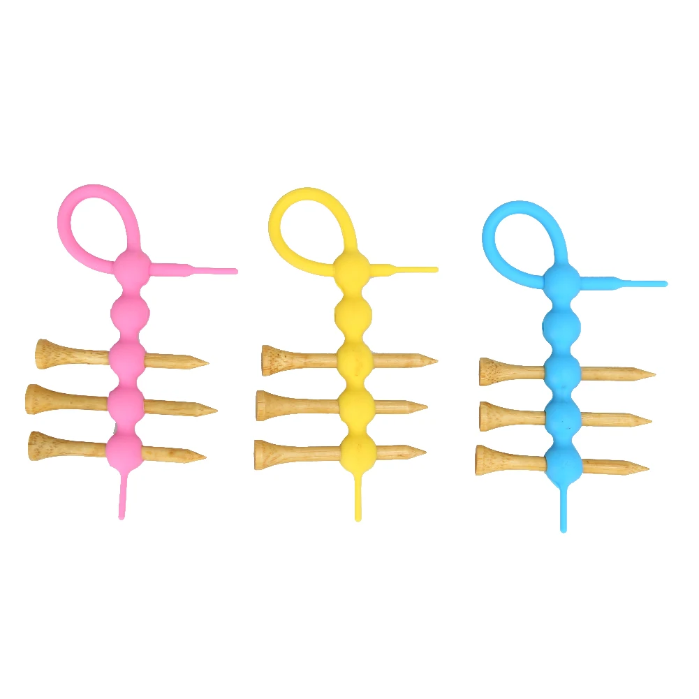 

Rubber Golf Tee Holder Training Practice Tee Mat Golves Ball Hole Holders Beginner Trainer Practice 3 Pcs/lot