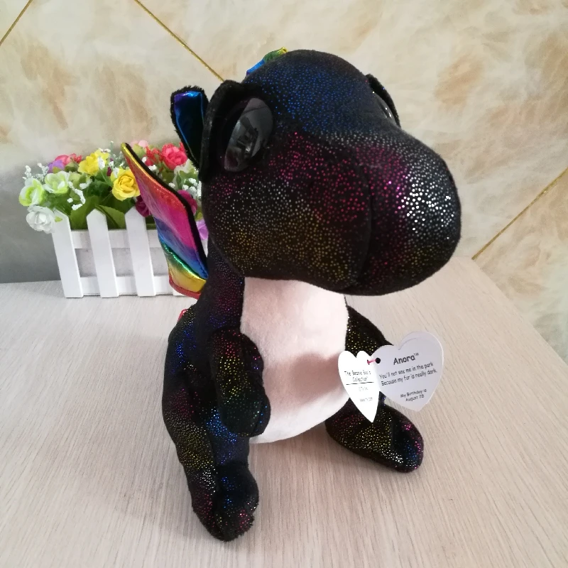beanie boo black dragon