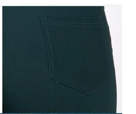 Новое поступление, женские штаны размера плюс 6XL, эластичные штаны с высокой талией, женские длинные штаны, повседневные брюки, модные обтягивающие брюки-карандаш
