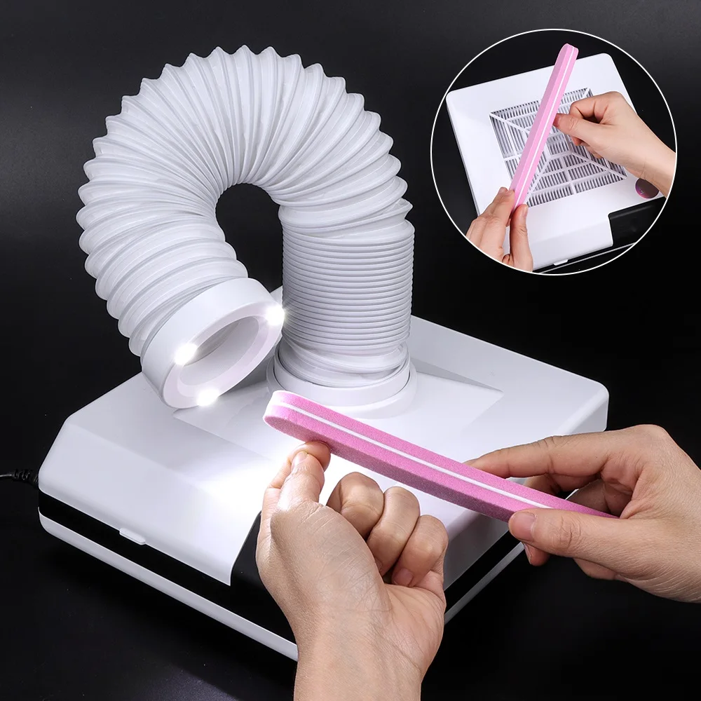 60w Strong Power nail suction dust collector nail dust collector 60w Vacuum Cleaner Nail Fan Art