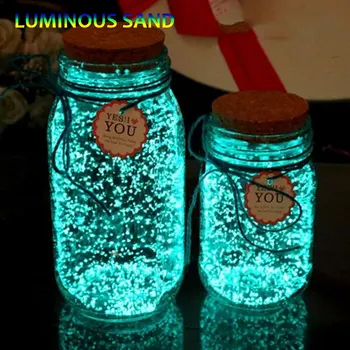 

2019 Beautiful Light Sand 10g Energy Saving Luminous Sand for Collection Prop Drop Shipping