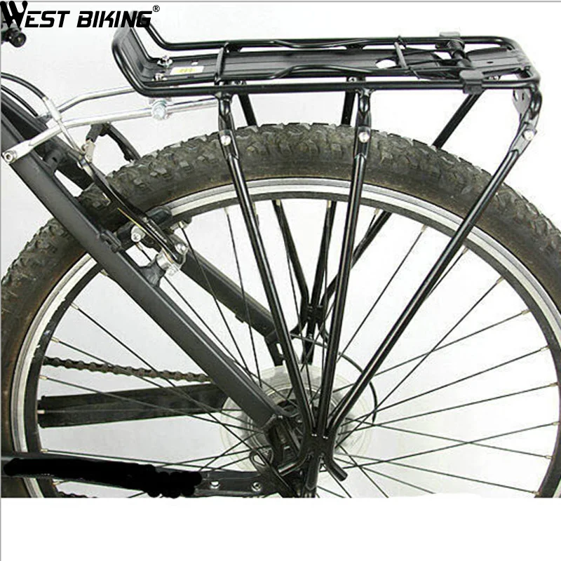 

WEST BIKING Bike Stand Aluminum Alloy Bicycle Stacking Shelf Tailstock V Disc Luggage Cycling Rack Bike Bicycle Racks