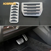 AOSRRUN non hanno bisogno di pugno In Acciaio Inox A Pedale Include Gas Pedale Del Freno Frizione Per Jaguar XE 200 PZ 240 340