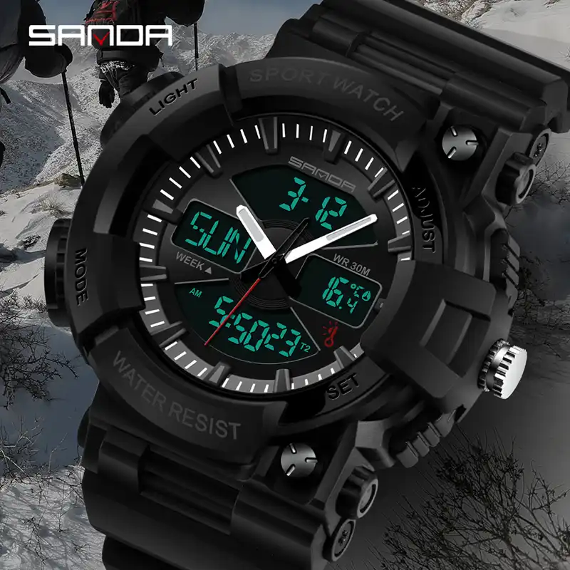 shock resistant waterproof watch
