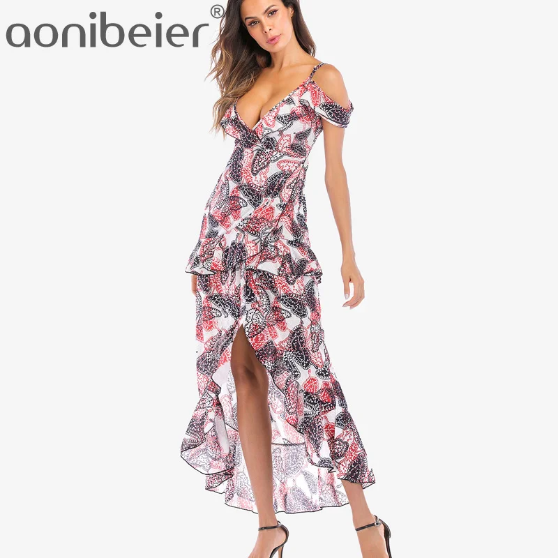 open shoulder wrap dress