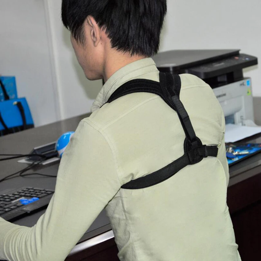Пояс для коррекции осанки взрослых дышащий мужчин и женщин|correct belt|posture correctionposture