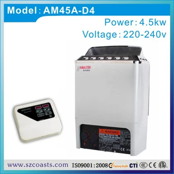 

Factory price 4.5kw mini sauna stove sauna heater for residental sauna room with CE