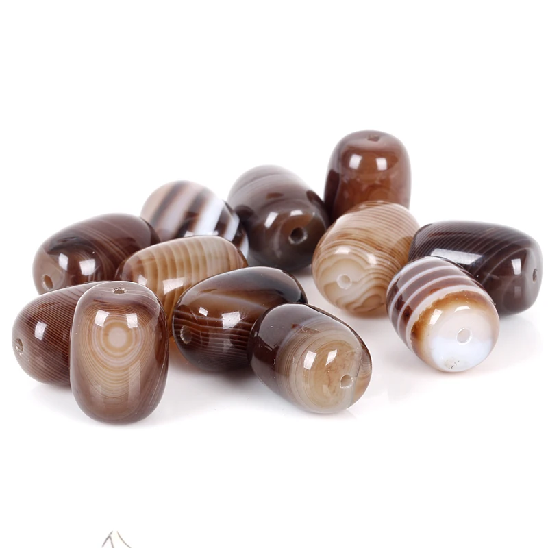 

Aladdin Natural crystal carnelian Barrel Drum beads chalcedony DIY a string of beads Bracelet jewelry bodhi accessories Persian