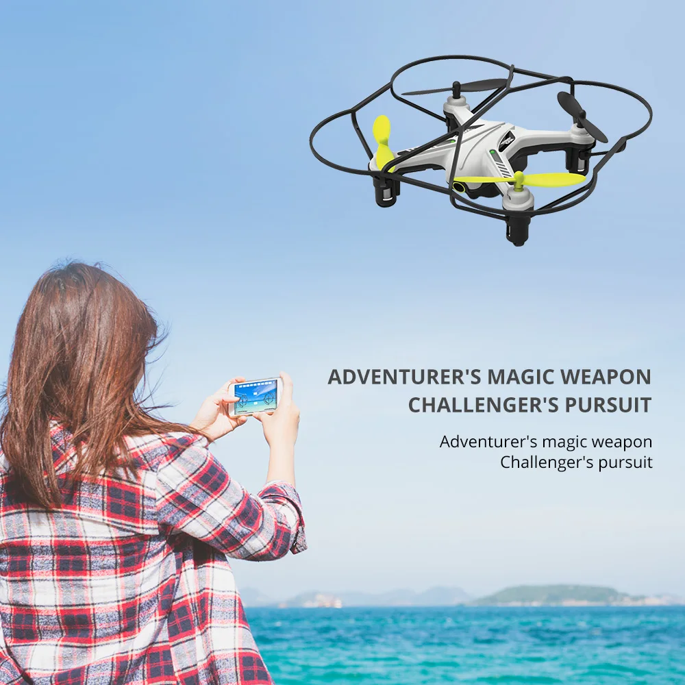 720P wifi мобильный телефон управление Дрон с камерой HD мини RC вертолет Безголовый