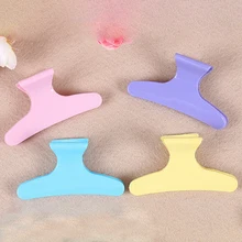 Новое поступление парикмахерские инструменты для укладки волос пластиковые красочные зажимы для волос парикмахерские инструменты Бабочка 12 шт. секционные зажимы