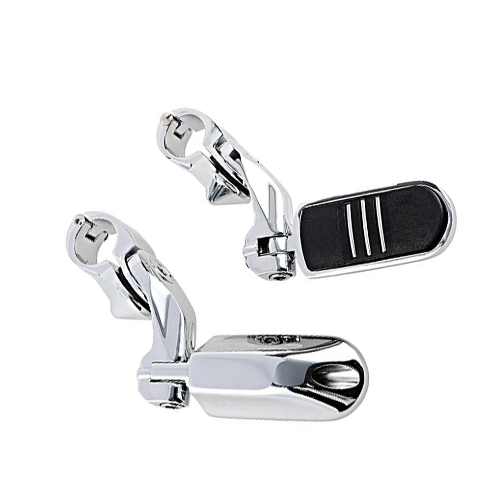 1 Pair of Motorcycle Engine Guard Highway Foot Pegs Footpeg Kit for Harley-Davidson