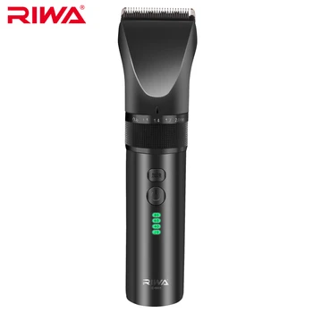 

RIWA Professional Hair Trimmer With Wireless Charging Cradle Rechargeable Hair Clipper RE-5801