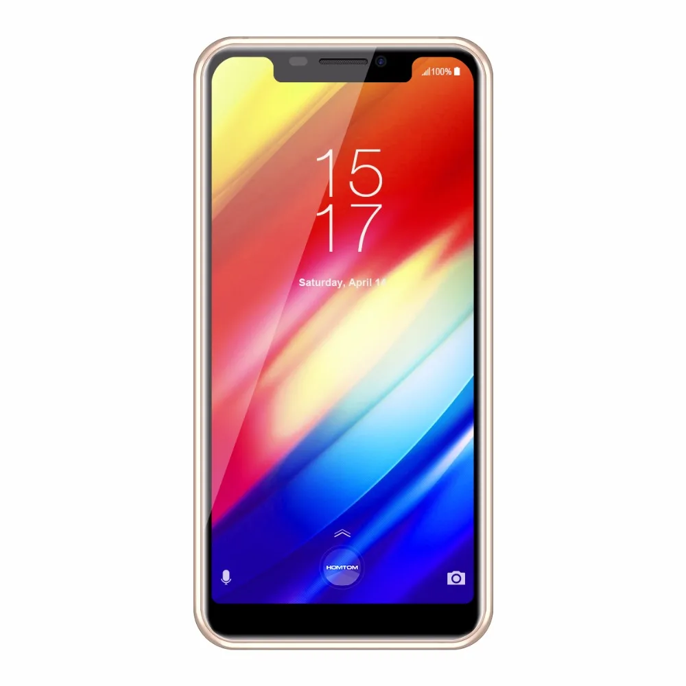 HOMTOM H10 5,85 дюймов Android 8,1 смартфон 4 ГБ ОЗУ 64 Гб ПЗУ Face ID MTK6750T Восьмиядерный 16 МП 3500 мАч OTA мобильный телефон