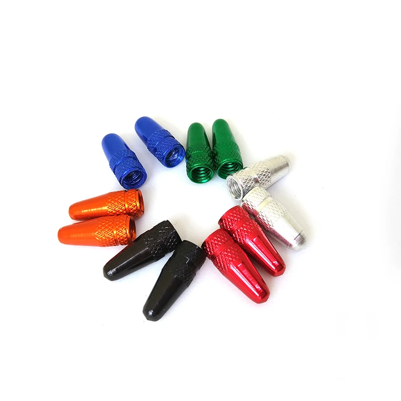 2pcs Aluminum Alloy MTB Road Bike Bicycle Mouth Gas Cap Valve Cap