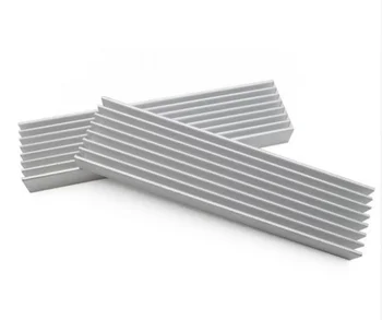 

FREE SHIPPING 240mm*76mm Aluminium Heatsink LED Heatsink For High Power Aquarium Lamp Cooling