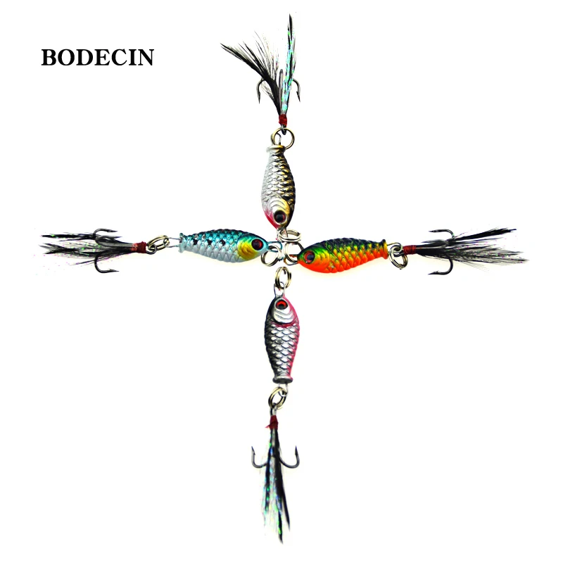 Wobbler Lead Fishing Lures Jigs Peche Spinner Bait Iscas Artificial Baits 4.3g Jig Head Sea Winter Bass Walleye Tackle For (12)