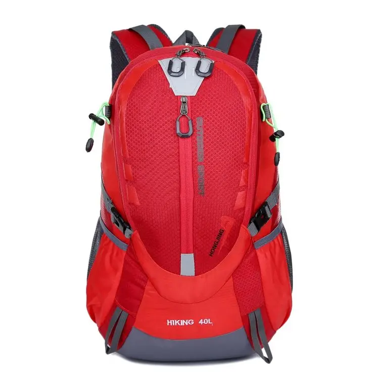 Водонепроницаемая походная сумка, походный рюкзак, походный рюкзак, дорожный рюкзак для мужчин и женщин, сумка для скалолазания - Цвет: Red