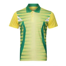 Китайская Спортивная быстросохнущая дышащая майка для бадминтона, Женская/Мужская рубашка для волейбола, гольфа, настольного тенниса, мужские футболки