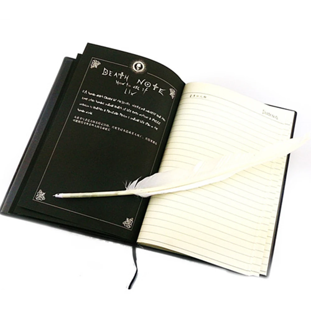

RU/ Death Note Book Fashion Theme Notebook paper New School Supplies Big Writing Diary planner sketchbook RU/-BJB1