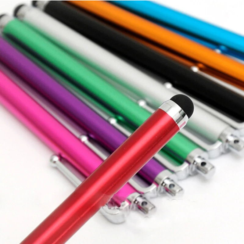 20 Pcs Aluminum Metal Stylus Touch Screen Pen for Mobile Phone Tablet Touchscreen Pen Stationery