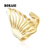 BORASI 2019 New Arrival Unique Animal Wing Rings For Girls Wedding Bands Hyperbole Rings For Women Party Fashion Jewelry Ring 1