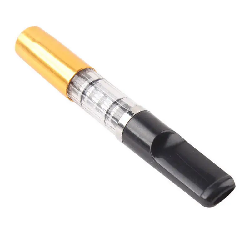 

Stone Reusable Clean Reduce Tar Smoke Tobacco Filter Cigarette Holder Golden