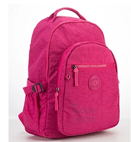 TEGAOTE школьный рюкзак для девочек-подростков, нейлоновый Повседневный школьный рюкзак для женщин, Одноцветный Известный Рюкзак для ноутбука, женский рюкзак 983 - Цвет: 14