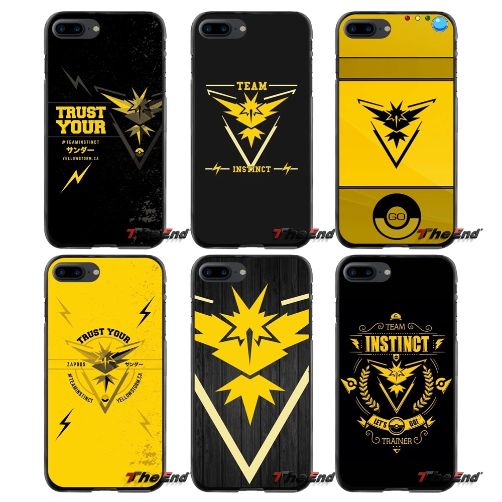 Fashion Pokemon Go Team Instinct For Huawei P7 P8 P9 P10 Lite Plus 17 16 Honor 5c 6 4x 5x Mate 8 7 9 Accessories Case Covers Half Wrapped Cases Aliexpress