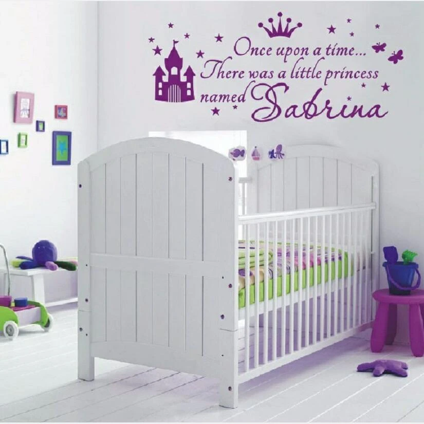 name wall decals for nursery