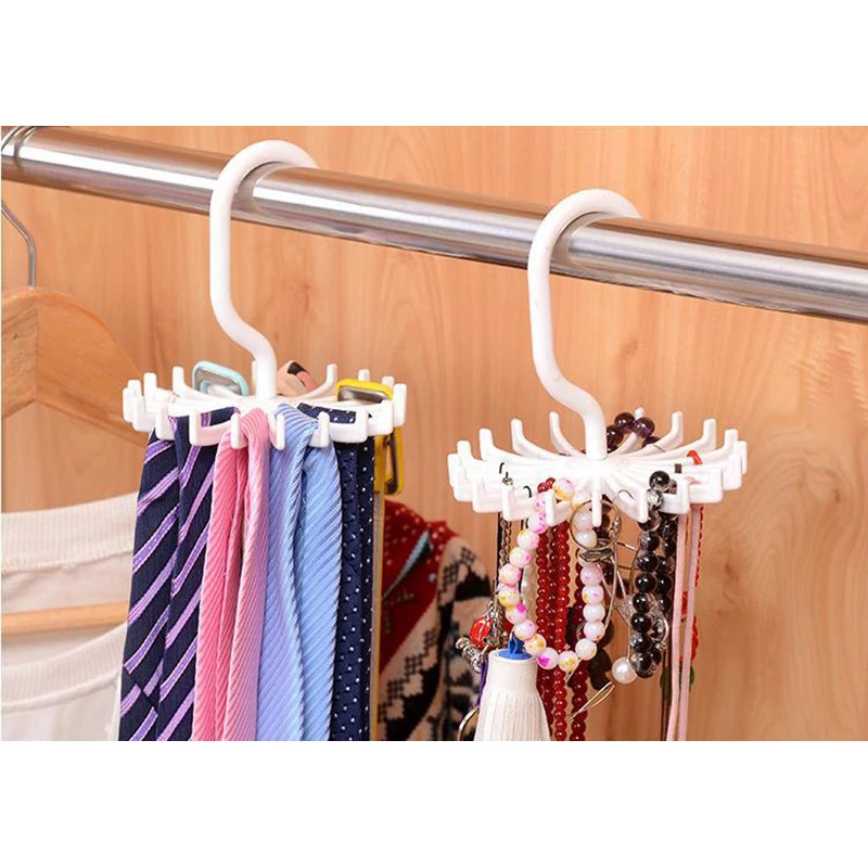 Multi function Plastic Hook Type Storage Holders Racks Portable Tie