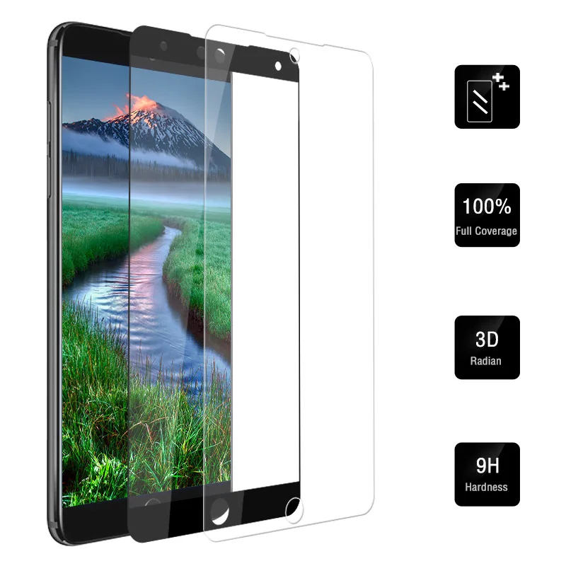 Screen Protection for Meizu 15 Lite Front Film Tempered Glass Full Curved Shock-Proof | Мобильные телефоны и аксессуары