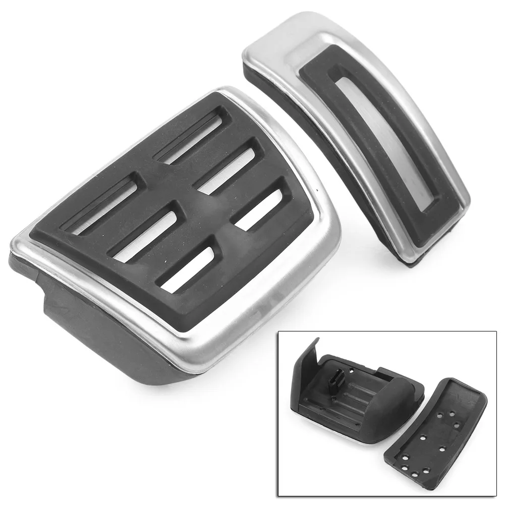 

Stainless Steel Fuel Brake Accelerator Pedal Cover For Volkswagen Teramont Atlas 2017 2018