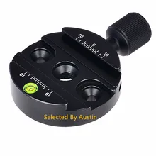 Быстроразъемный Зажим адаптер ж PU60 пластина M6 винт для RRS Совместимость с Arca Swiss для головки штатива