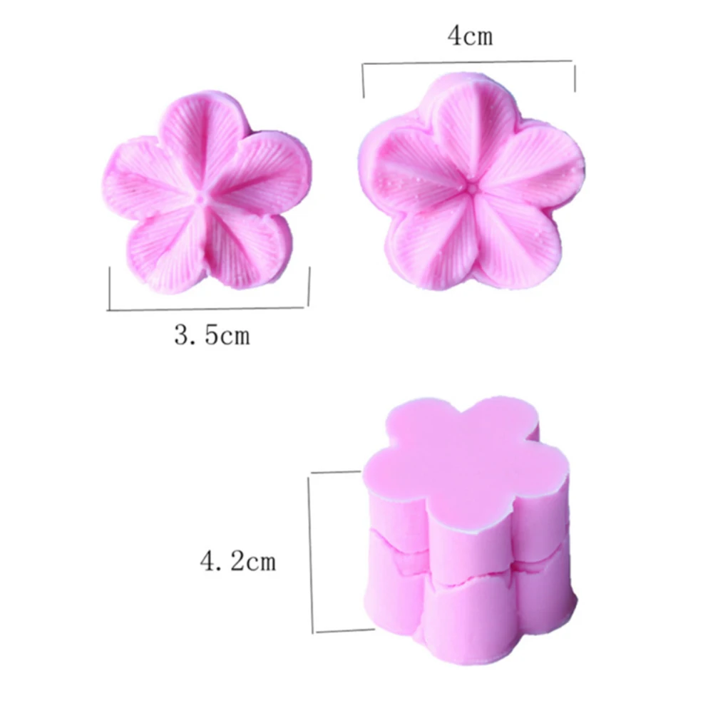 Цветок лист силиконовая форма для украшения торта помадка впечатление Sugarcraft