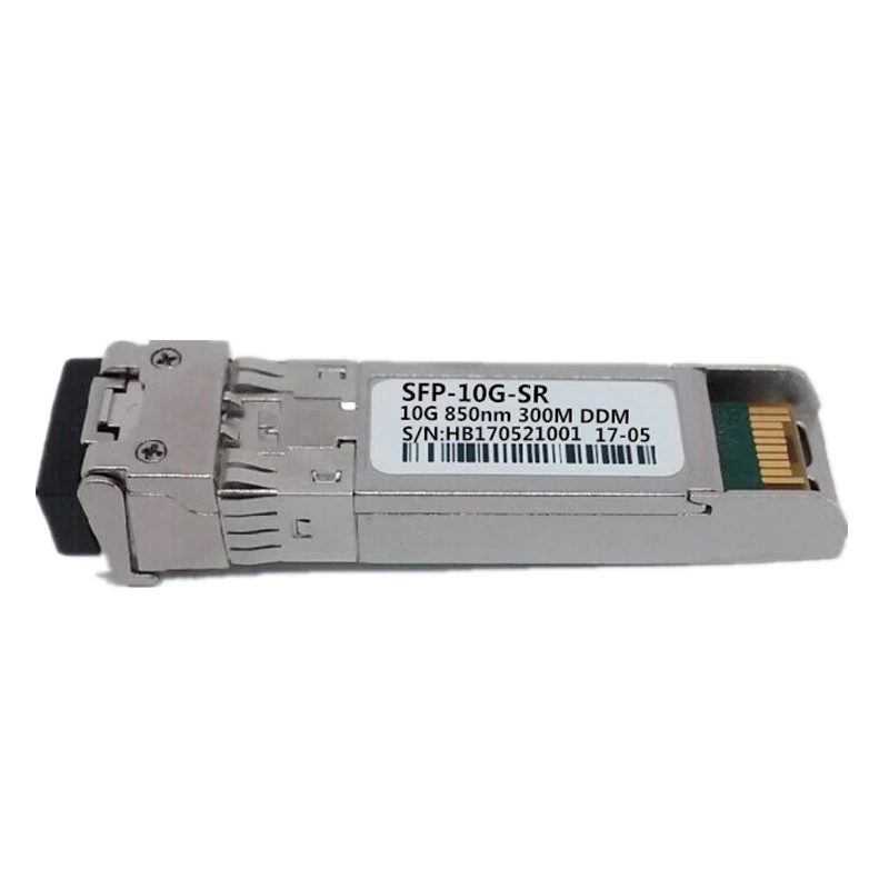 1 шт. sfp приемопередатчик модуль для cisco SFP-10G-SR волоконный sfp модуль 10 г sfp SR/SW 850nm MMF 300 м DDM Дуплексный LC разъем