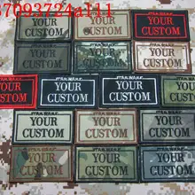 Вышивка патч StatWars на заказ Название Ленты текст бренд мораль тактика Военная униформа