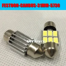 Новинка 100X DHL 31 мм 36 мм/39 мм/41 мм Canbus Led гирлянда светильник 5730 6SMD 3 Вт 180LM светодиодная гирлянда автомобиля