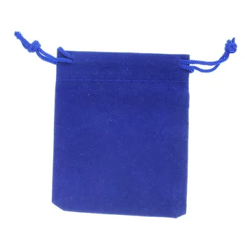 

10Pcs 7cmx9cm Royal blue Velvet Drawstring Jewelry Gift Bags Pouches Wedding