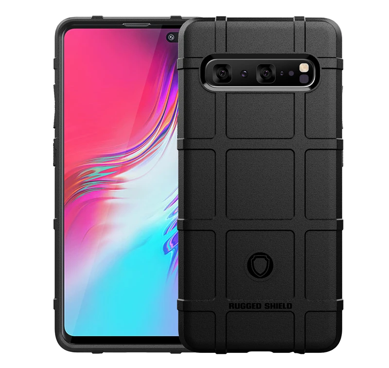 Прочный щит подушки безопасности Чехол для samsung Galaxy S10 5G противоударный кремния