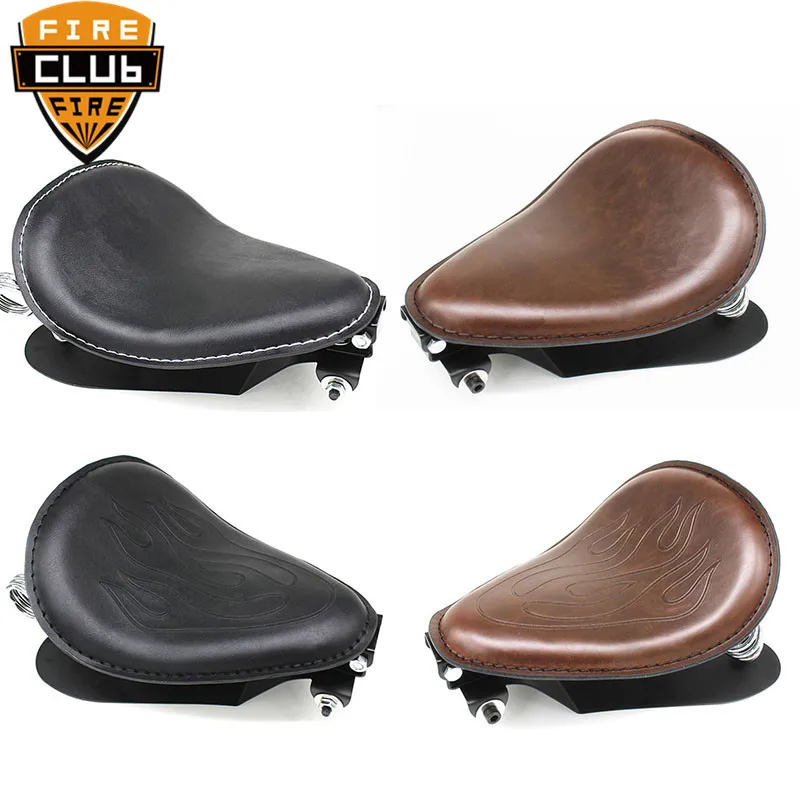 Motorcycle Solo Seat Baseplate Springs Bracket Mounting Kit for Harley Sportster 48 72 Iron XL 883