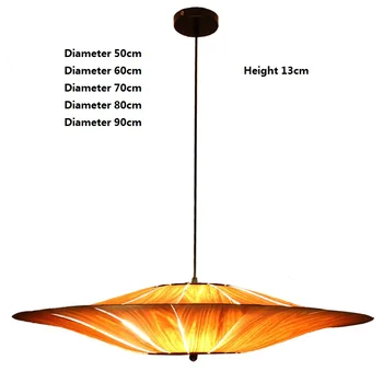 

Christmas Decorations Wooden Pendant Lamp For Home Chinese Style Industrial Light Fixtures lampara vintage E27 220V loft lampe