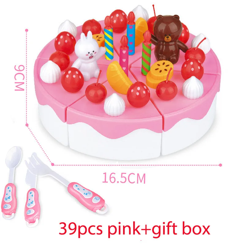 39pcs pink+gift box