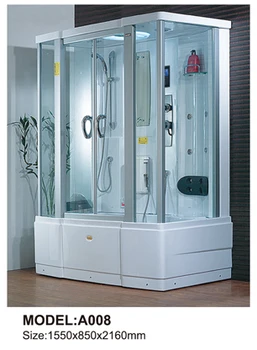 

0262 Functional Baths Steam Shower Room Enclosure with Massage Jets