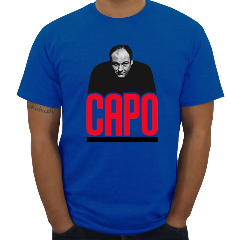 New arrived men t shirt MAFIA CAPO TONY SOPRANO UNOFFICIAL THE SOPRANOS