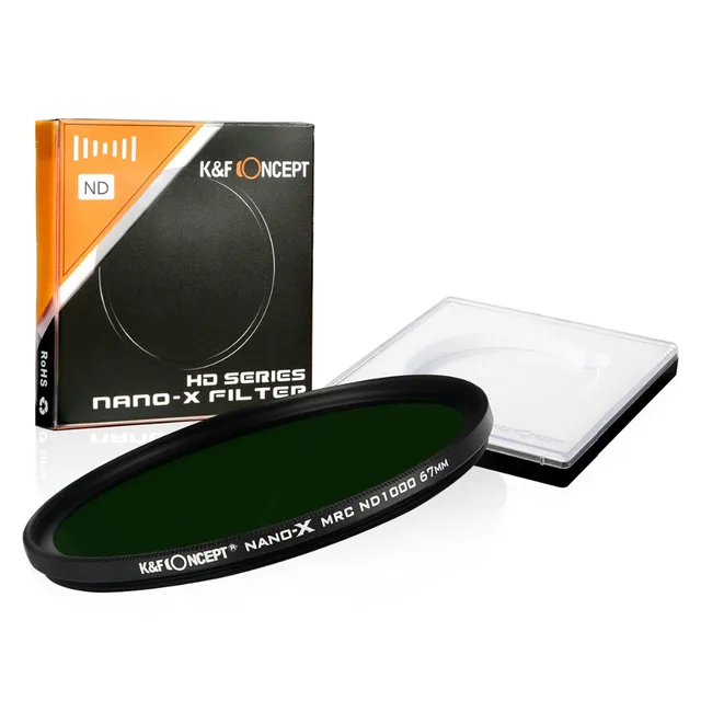 Best Offers K&F Concept 82mm MRC-ND1000 Super Slim HD MC Import Optics Glass Filter for Canon NIkon Hoya Sony Camera Lens