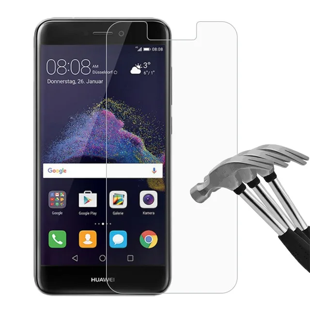 

For Huawei P9 Lite 2017 Tempered Glass 9H High Quality Protective Film Explosion-proof Screen Protector for Huawei Honor 8 Lite