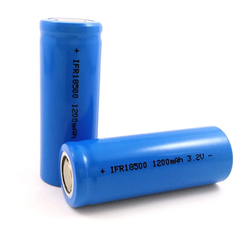 4 шт Lifepo4 3,2 v 18500 литий-ионный аккумулятор 18490 литий-ионный аккумулятор 1200MAH для камеры и Солнечный СВЕТОДИОДНЫЙ светильник