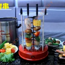 Зеленая энергия автоматический выбор времени барбекю гриль kebabs вращающаяся электрическая печь