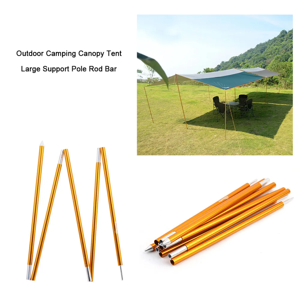 Aviation Aluminum Alloy Outdoor Camping Canopy Tent Large Support Pole